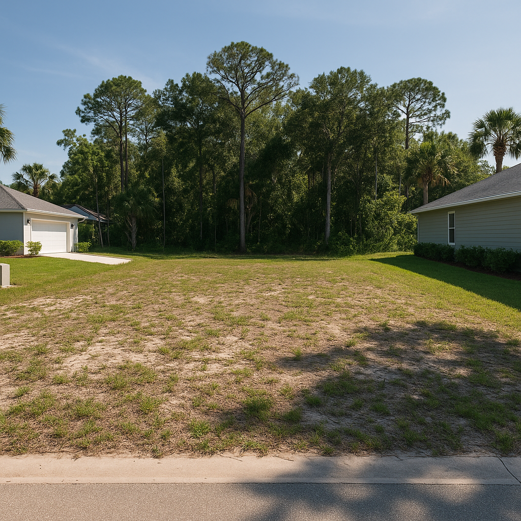 Why One Palm Coast Infill Lot Gets a Builder’s Attention—and the Next One Does Not